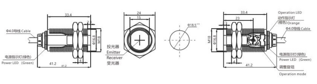 KJT-F-G5K激光光電開關(guān)|激光光電開關(guān)產(chǎn)品型號-參數(shù)-接線圖